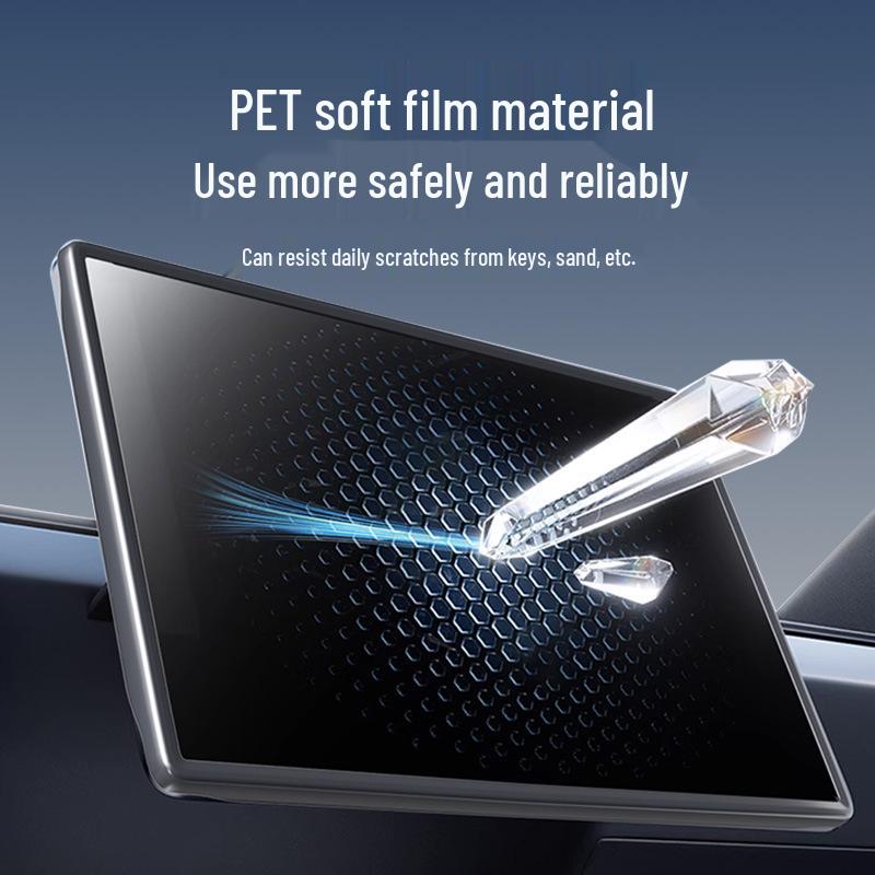 Cadre Protecteur d'Écran Central Tesla & Bande Intérieure Anti-Collision