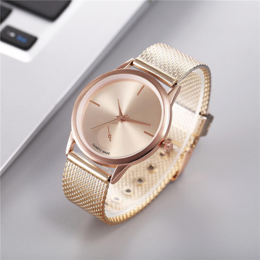 Orologio da Donna alla Moda con Cinturino in Plastica Movimento al Quarzo per Uso Casual