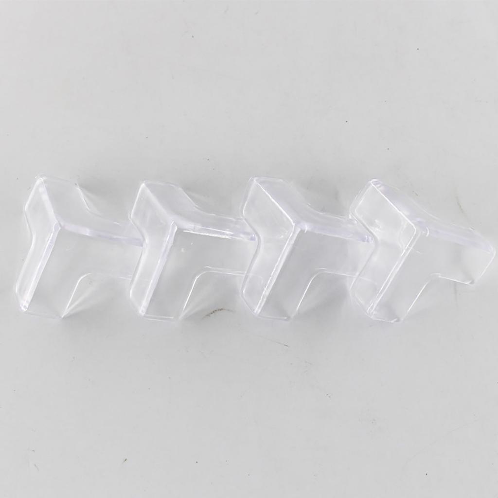 10PCS/4PCS Clear Anti-collision Coffee Table Furniture Corner Protectors Children's Soft Corner Sheathing Living Room Decor