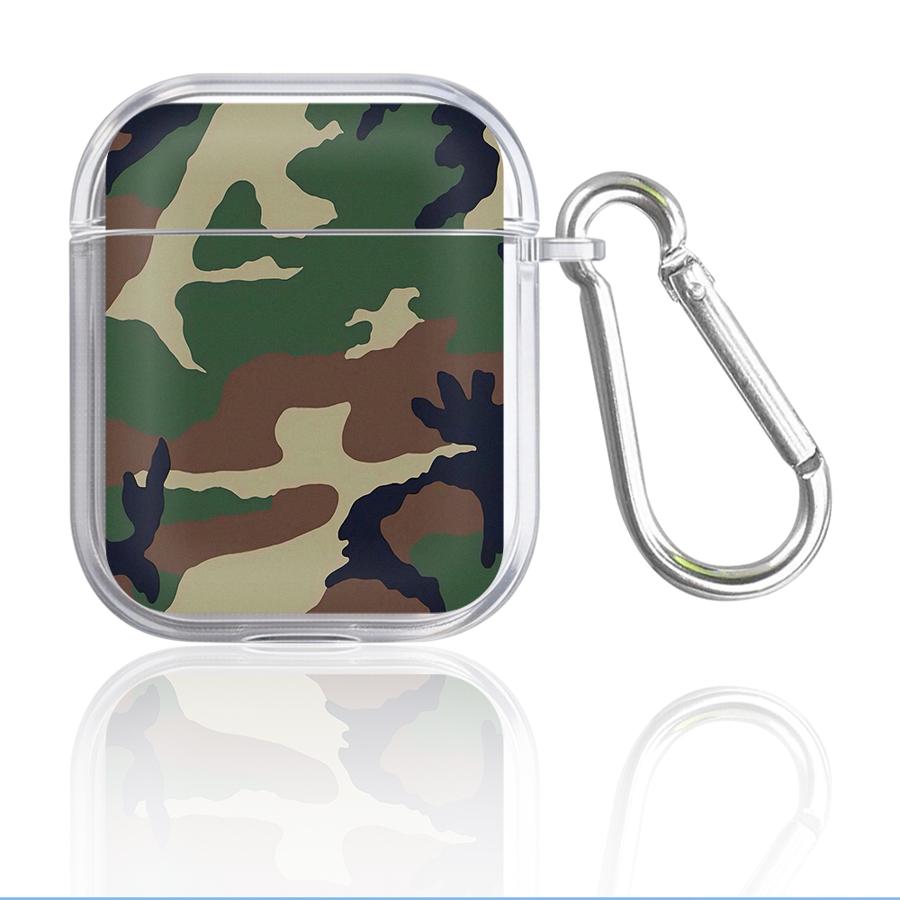Camouflage Pattern Case For Airpods 1 Pro3 Pro Pro2 2 4 3 Clear Earphone Cases Cover