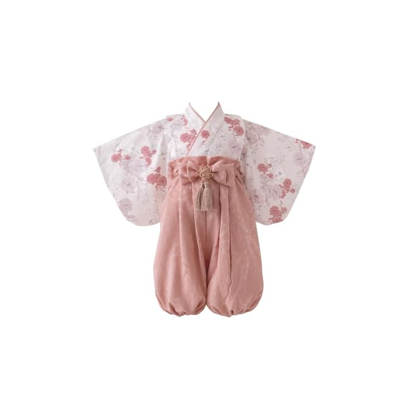 [regalo] Baby Hakama 2-Piece Set, 70-90cm, Girls and Boys, Separate, for Hinamatsuri, Formal Wear, Baby's First Shrine Visit, 100-Day Celebration,