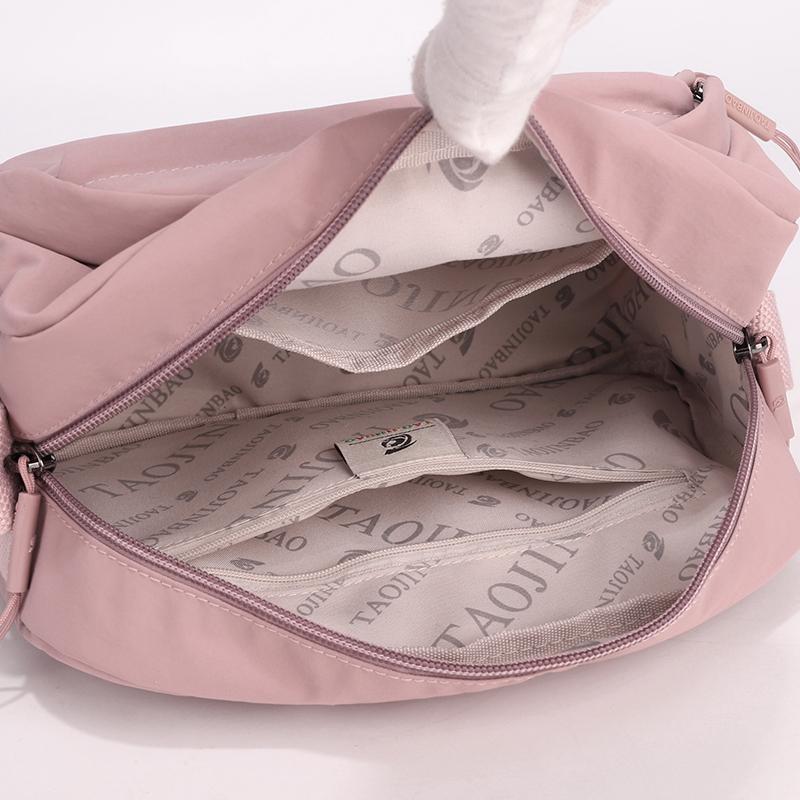 Large Capacity Multi-Pocket Shoulder Bag Women's Crossbody Bag Lightweight Commuter Mother Bag
