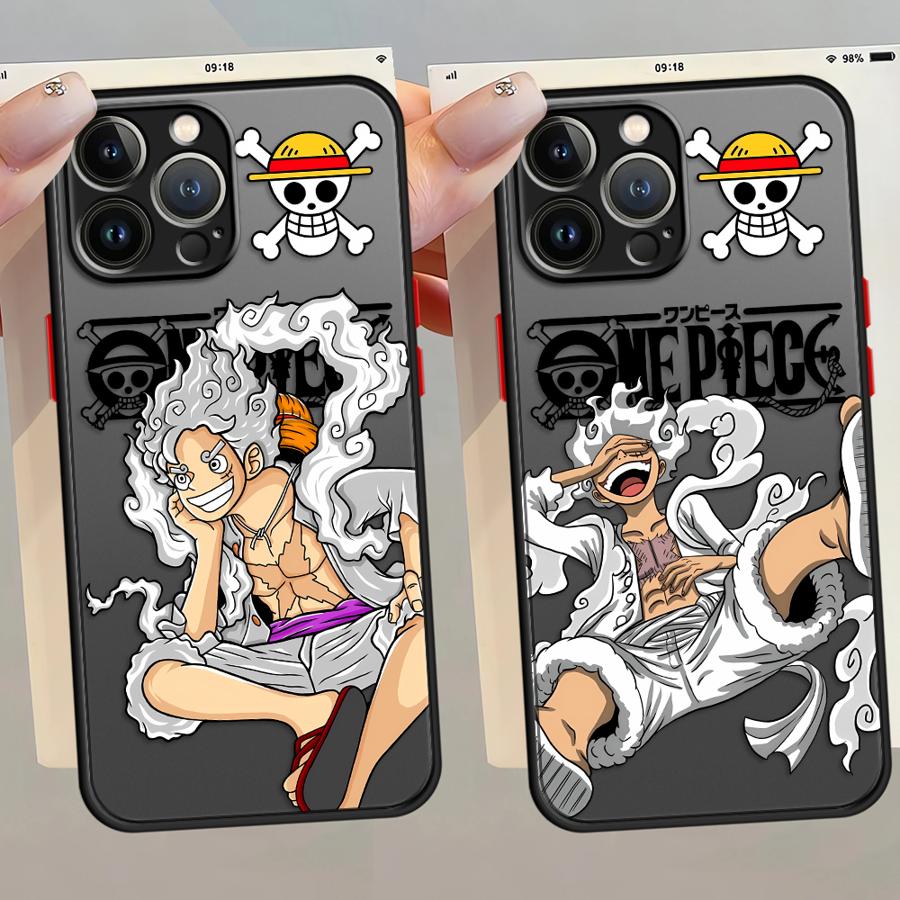 One Piece Luffy Cool Case for iPhone 17 Pro Max 16 Plus XS XR 14 12 15 Air 7 8 SE 11 13 Mini Funda Back Phone Cover