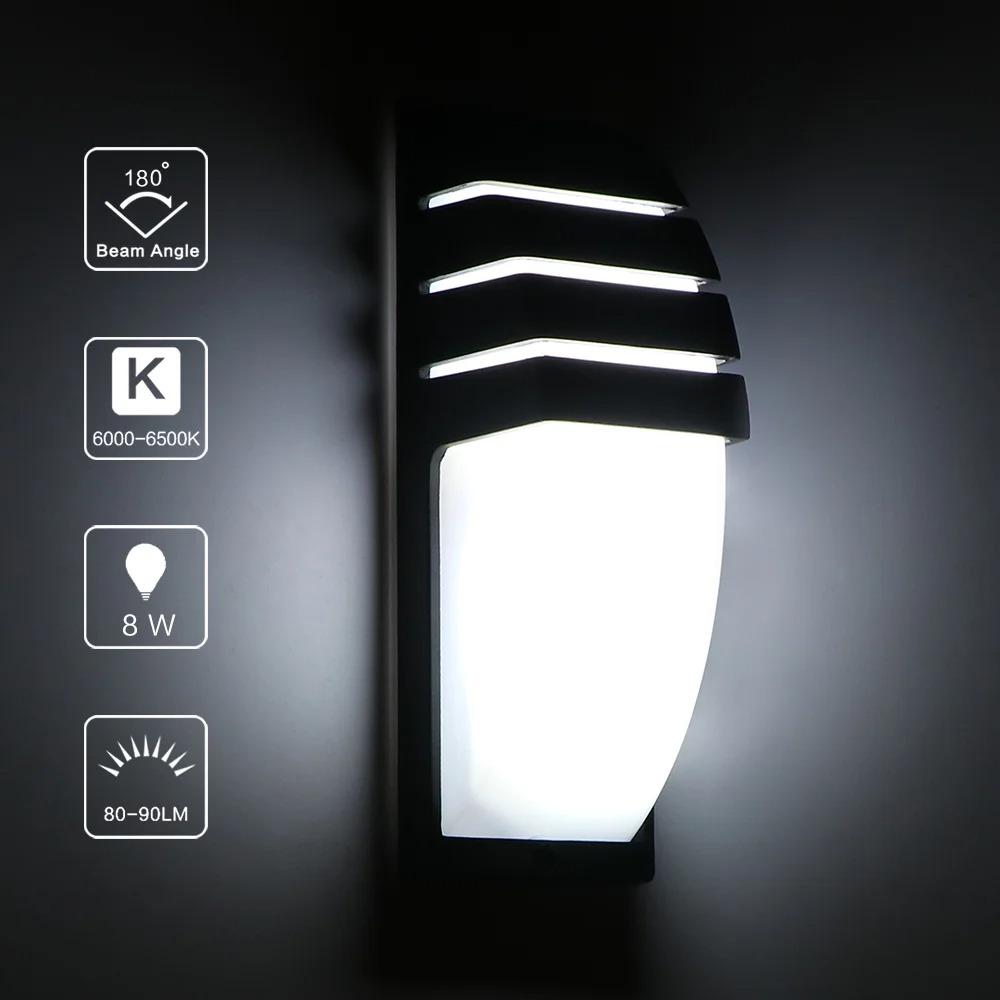 IP65 Porch Garden Wall Lamp Sconce Balcony Terrace Decoration Lighting Lamp LED Wall Light Outdoor Waterproof