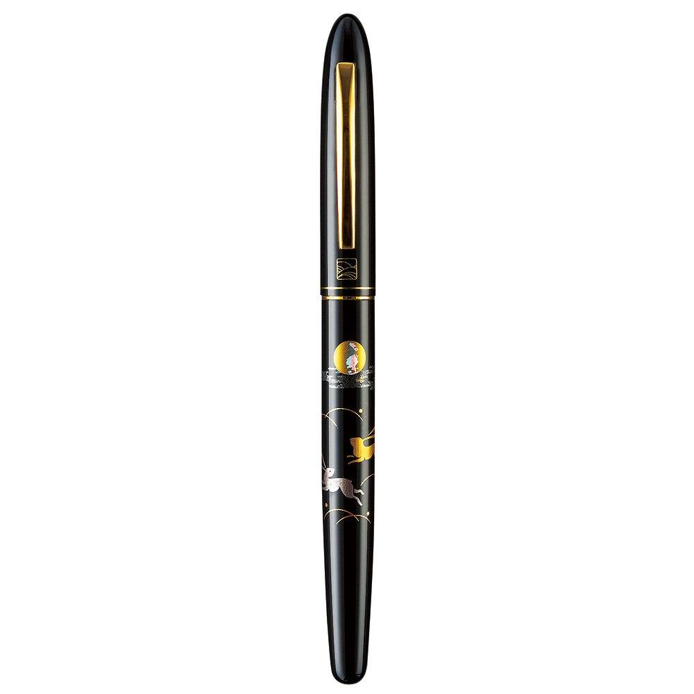 Kuretake Brush Letter Makie Monogatari Black Pen, Pen, (Makie Story), Rabbit, Barrel, ER186-510