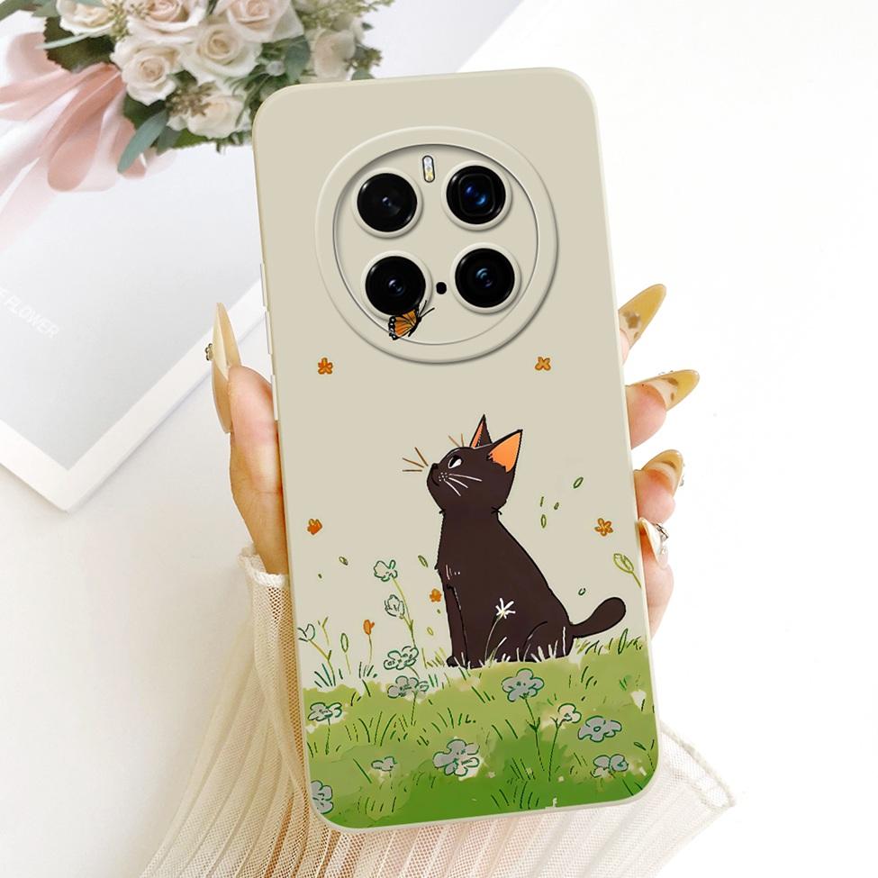 For Honor Magic 7 Pro Case Silicone Cute Cartoon Luxury Fashion Bumper Cover For Honor Magic7 Pro PTP-N49 PTP-AN10 Casing