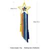 1PCS New Colorful Fringe Tapestry  Cotton Bohemian Wall Hanging with Stars Moon Sun Dreamcatcher Decor