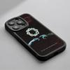 Cool fashion Badd Omens band poster Phone Case For iPhone 16 15 14 13 12 11 Plus Pro Max Lambskin Silicone Cover black