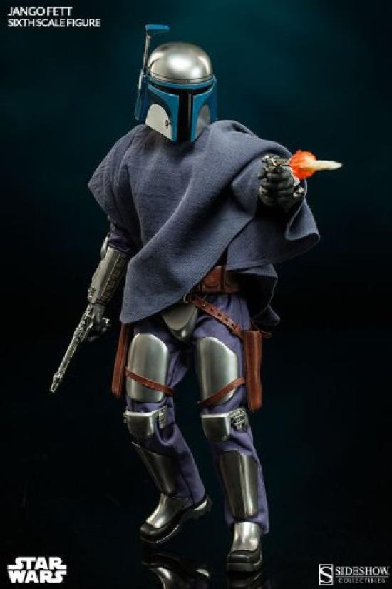 Šmejd Zloduch z Star Wars Star Wars Jango Fett měřítko plastová malovaná pohyblivá figurka & 1/6