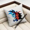 For Burning Spice CCookie Run Throw Pillow Case Sham xcm xcm Square Car Pillowcase Pad Cushion Cover