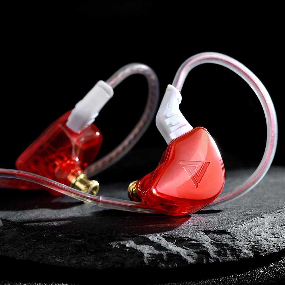 QKZ AK8 Ear -entry Stage HIFI Headset Mobile Game Cable Control with Wheat Headset Heavy Bass Headset