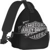 AU1895 Harley Davidson Sling Bags Shoulder Backpacks Chest Pack Crossbody Bags Waterproof Lightweight Outdoor Rucksack Anti Theft Daypack