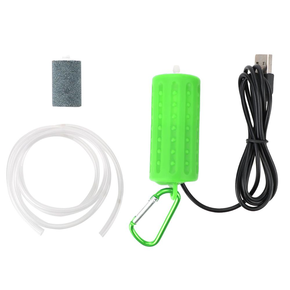 1 ks Akvarijní kyslíkové vzduchové čerpadlo Přenosný vodní terarijní filtr Tichý Úsporné potřeby Mini USB Příslušenství pro akvárium
