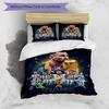 Messi World Cup Champion Celebration Personalized Name Bedding Set,Cozy Bed Linen for Teen Boys Bedroom Decoration,Perfect Birthday Gift,Washable Duve