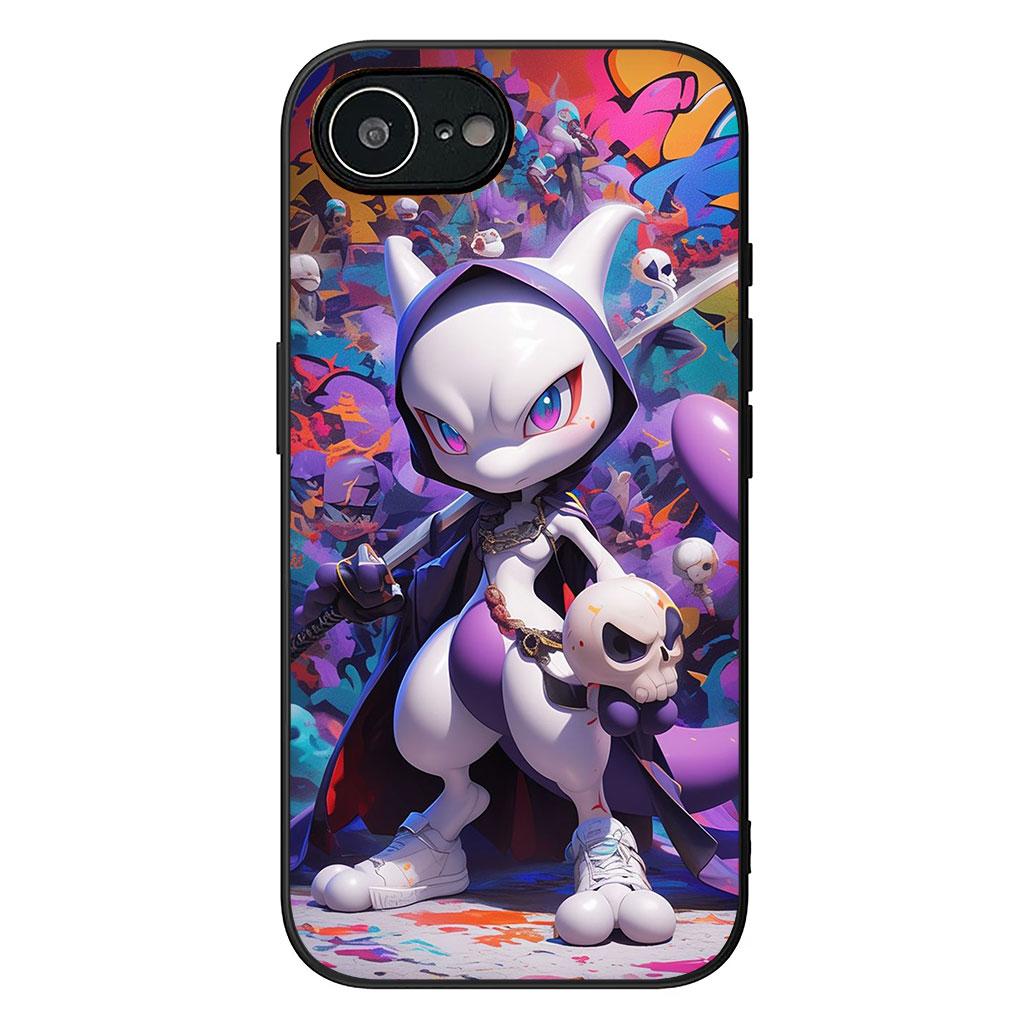 

Чехол для телефона P-Pokemons GO P-Pikachus Mewtwo для Xiaomi Redmi Note 12 11 10 A3 Pro 10A 10C 12C Note12 5G Защитный чехол Redmi Note 12 Pro 4G