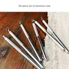 Set de 6 Unelte din Aluminiu pentru Modelaj Lut, Tăiere Panglică, Textură Pene de Sârmă, Unelte pentru Ceramică 12-13cm Sculptură