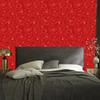 Red and coral glitter wallpaper for living room and bedroom 50x1000