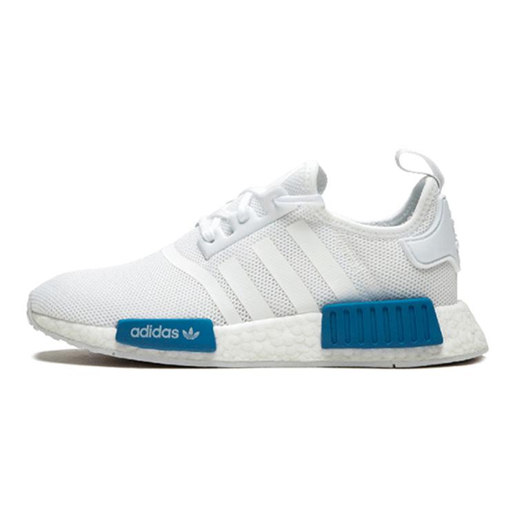 Adidas NMD R1 Cloud White Bright Blue Youth AQ1785 36⅔