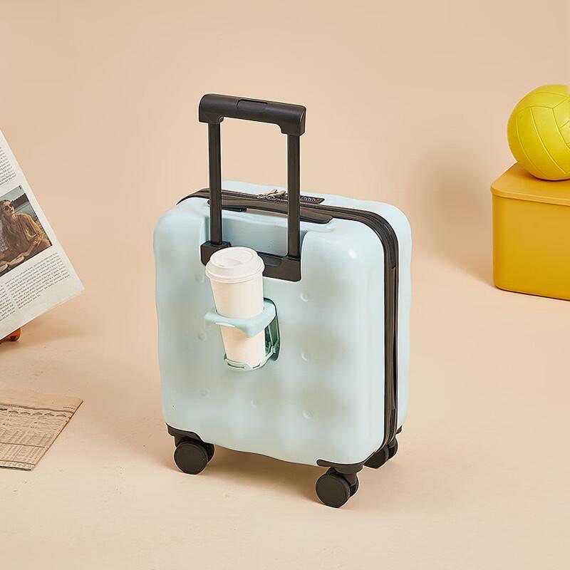 Ruini Bear 18-inch Lightweight Carry-on Luggage with Cupholder