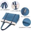 Manukori tote bag women canvas A4 size large capacity shoulder carry.