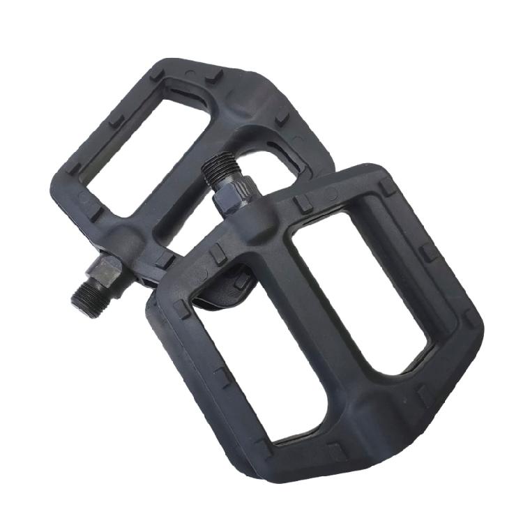 Light Weight Plastic Mountain Bicycles Pedals Ball Bearings Wide Flat Cycling Pedals Nonslip Road Bicycles Pedals Enduring