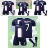 Premium Paris Saint-germain Soccer Jersey Set For Kids Messi Mbappe Neymar