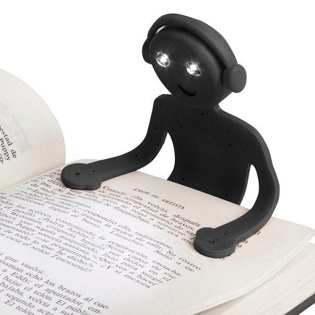 Lampka do czytania książki bookman zakładka led ludek android