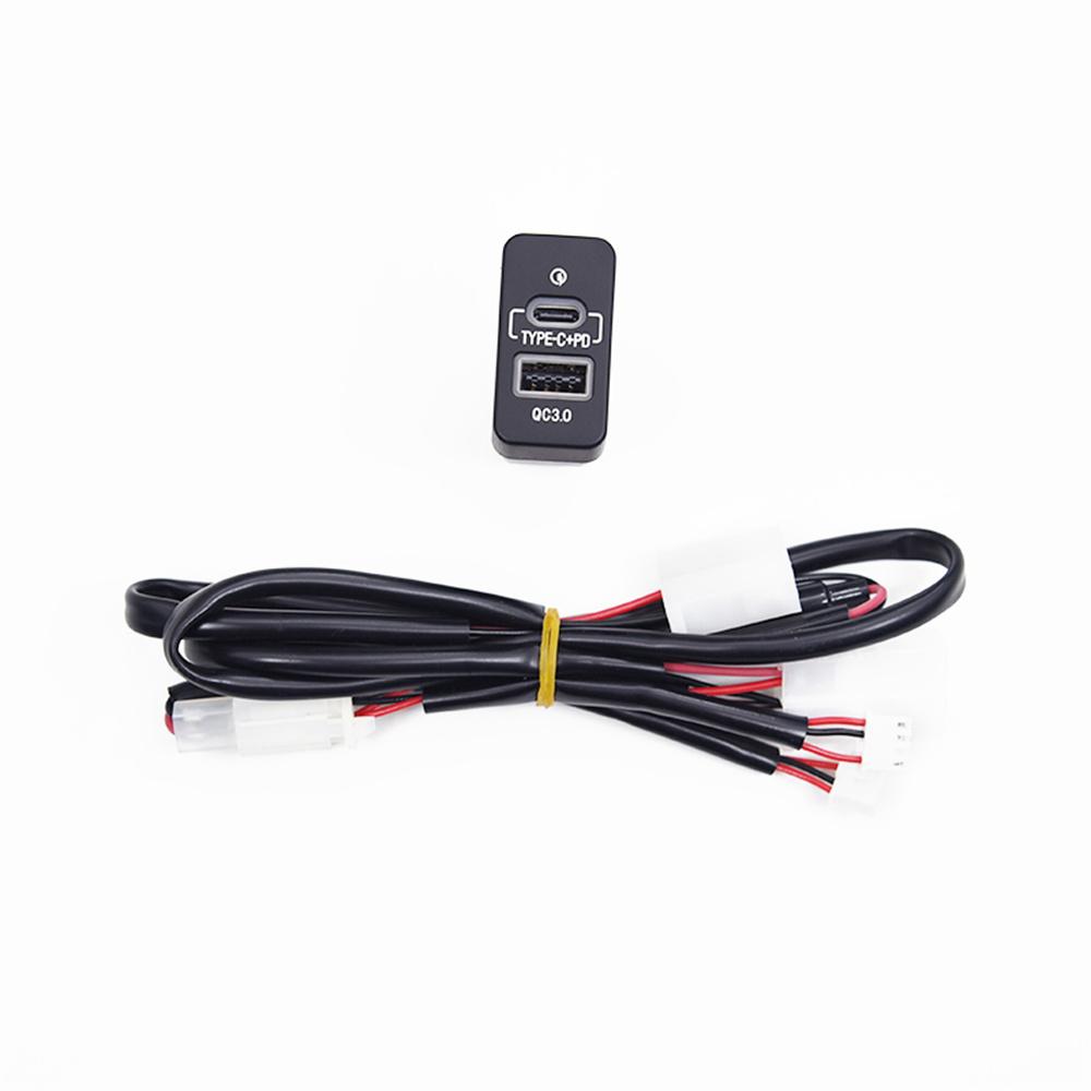 18W Car Charger Type-C+QC3.0 Fast Charging For Haval H6 M6