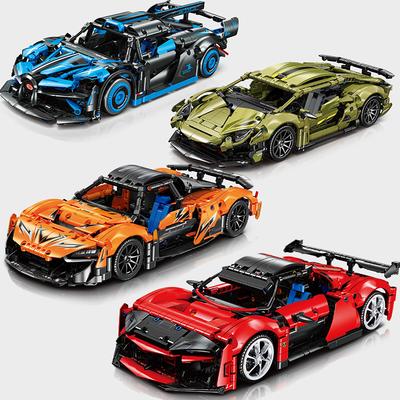 Kreativní MOC Technické Auto Rychlostní Super Auto Sportovní Auto Stavebnice Cihličky Sady Ozdoba Diy Stavebnice Hračky