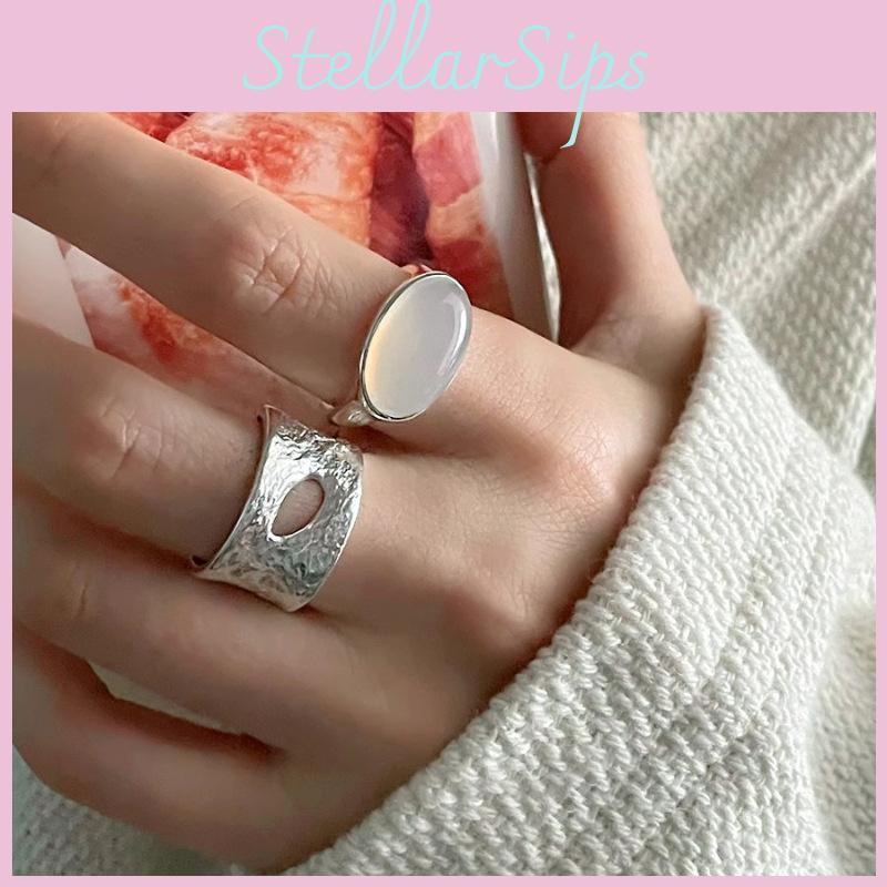 Einzigartiges Design Cooler High-End-Inspirierter Damen Minimalistischer Stil Verstellbarer Ring