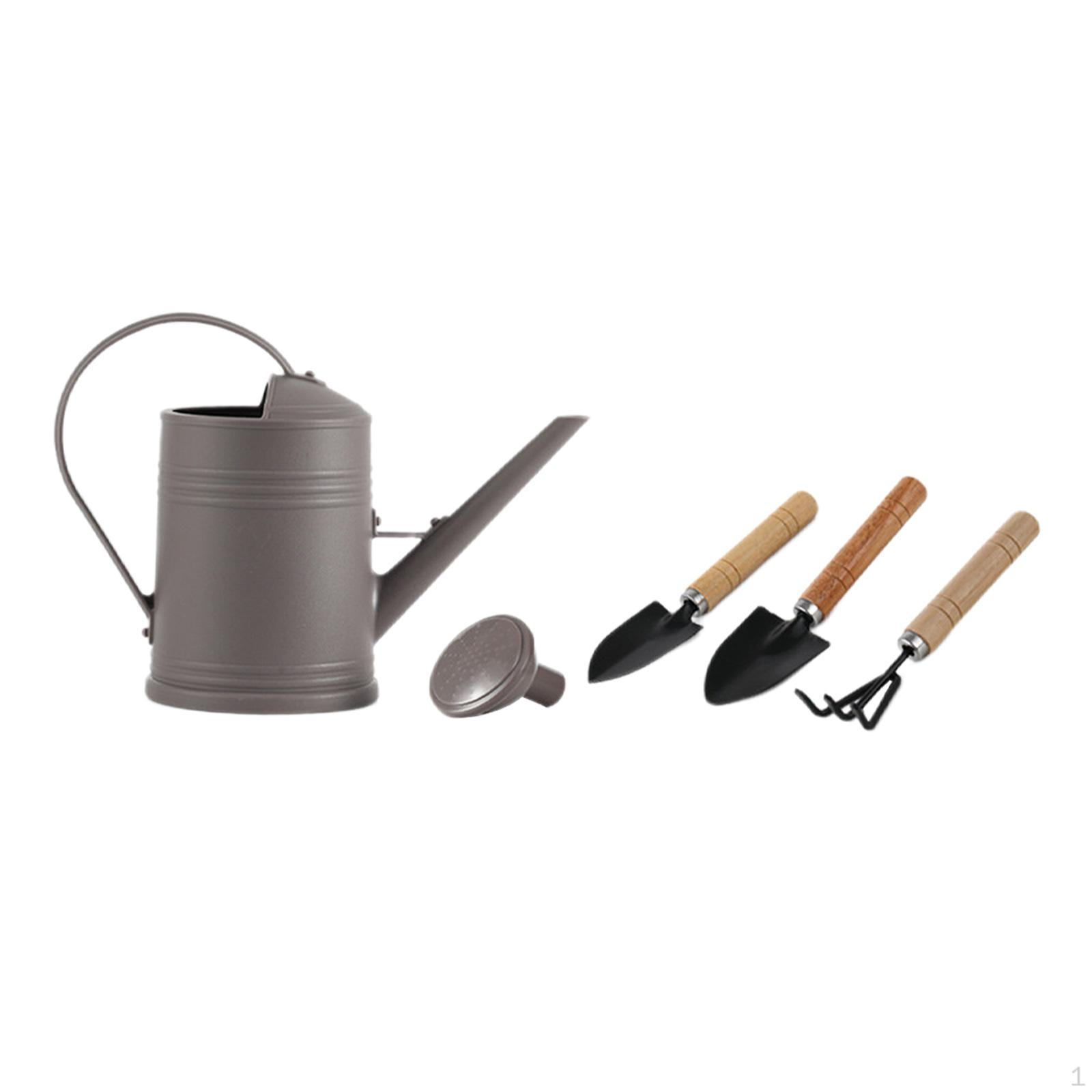 

Садова лійка з довгим ротом, 2 л, велика ємність для садових інструментів кавовий