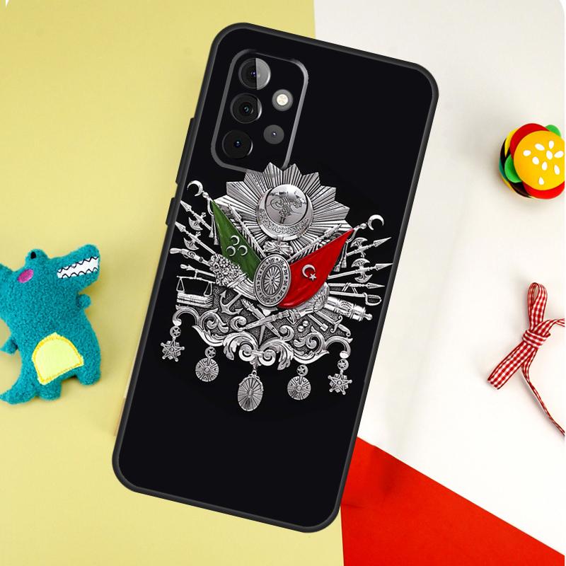 Ottoman Empire Coat Of Arms For Samsung Galaxy A53 A33 A13 A54 A34 A14 A55 A35 A15 A05 A06 A16 A22 A32 A52 Phone Case