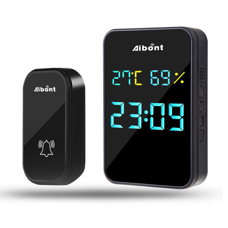 Wireless Bluetooth Smart Doorbell with Long-Range Capability and Elderly Call Button
