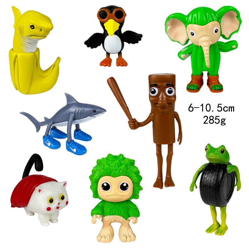 

Аниме Итальянский Маразм Тунг Сахур Фигурка Игрушка Тралалеро Тралала Бомбардино Крокодил Шимпанзини Бананини Модель Декор Кукла Подарок