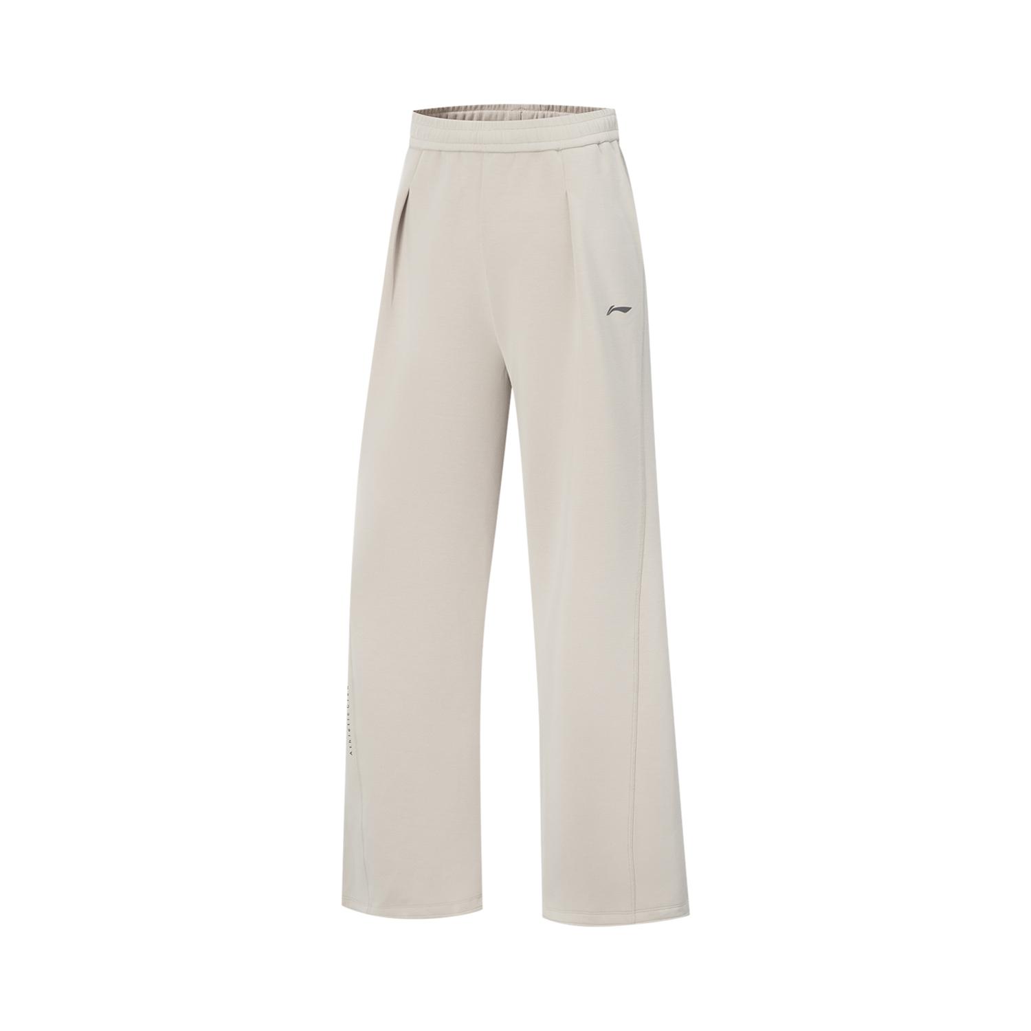 

Спортивные брюки Li Ning серии Fitness с логотипом, вышитым буквами, повседневные, женские, AKLV966-5 S