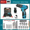 German Mulan Multifunctional Electric Screwdriver & Drill with Rechargeable Lithium Battery