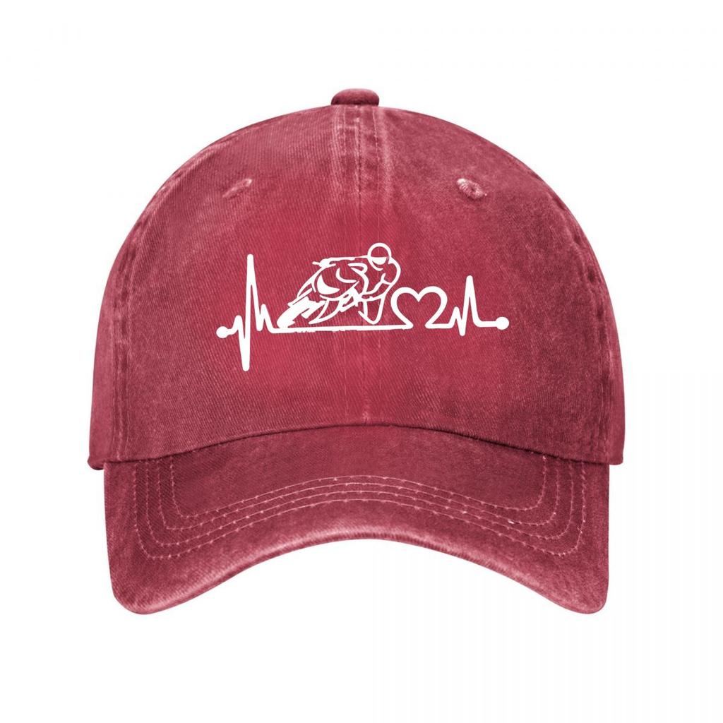 Cap Medical Heartbeat Outdoor New Vintage Washed Cotton Baseball Cap Parent Kids Sun Hats