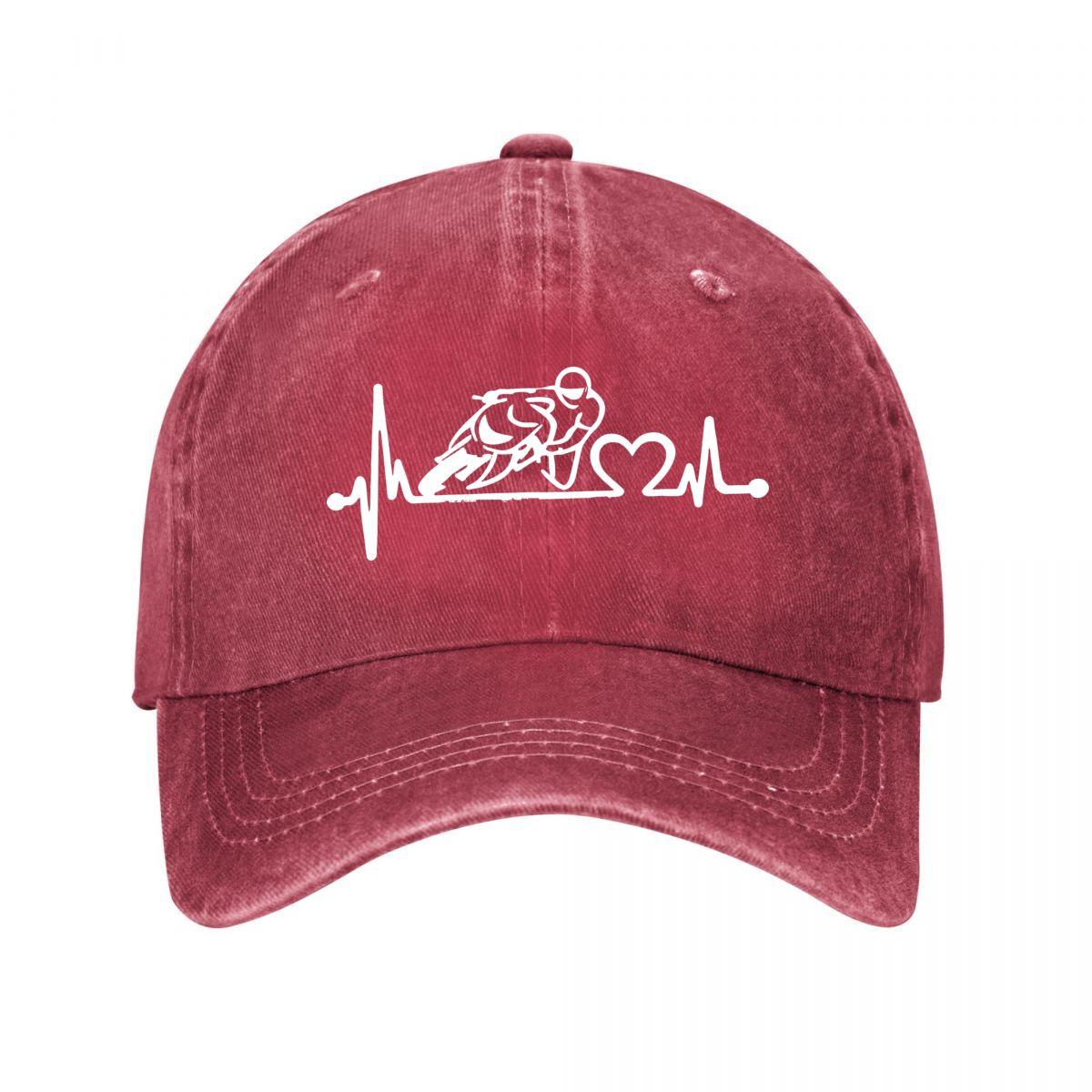 Cap Medical Heartbeat Outdoor New Vintage Washed Cotton Baseball Cap Parent Kids Sun Hats Adjustable