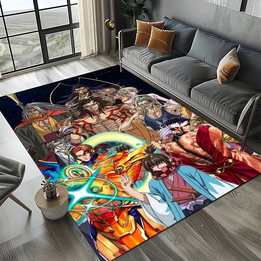 2025 New Style Record of Ragnarok Cartoon Anime Carpet Rug for Living Room Bedroom Home Sofa Decoration,Kids Non-slip Floor Mat