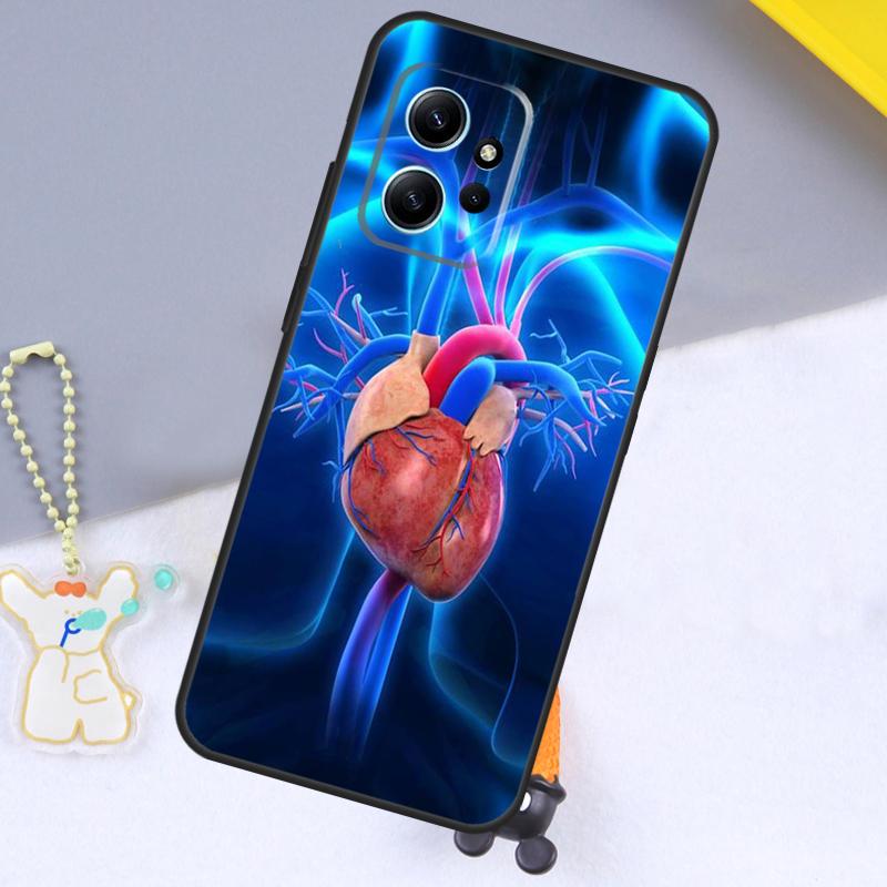 Medical Human Organs Meridian Art Case For Xiaomi Redmi Note 14 13 9 10 11 12 15 Pro Plus Cover For Redmi 15 C 13C 12C 10C 14C