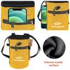 Waterproof Chalk Bag Bucket with Chalk Brush Climbing Magnesium Powder Bag for Weight Lifting Outdoor Climbing Equipment