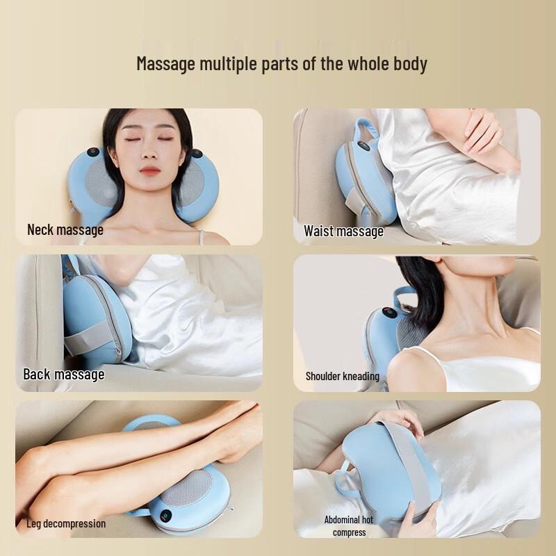 MiaoJie M3 Neck & Lumbar Massager Pillow CN Plug (adapter Included)