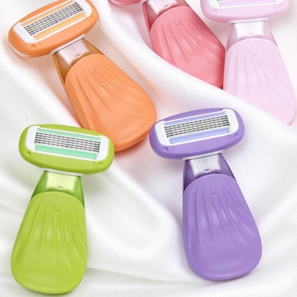with Case Manual Razor Plastic Epilator Portable Hair Removal Tool Private Body