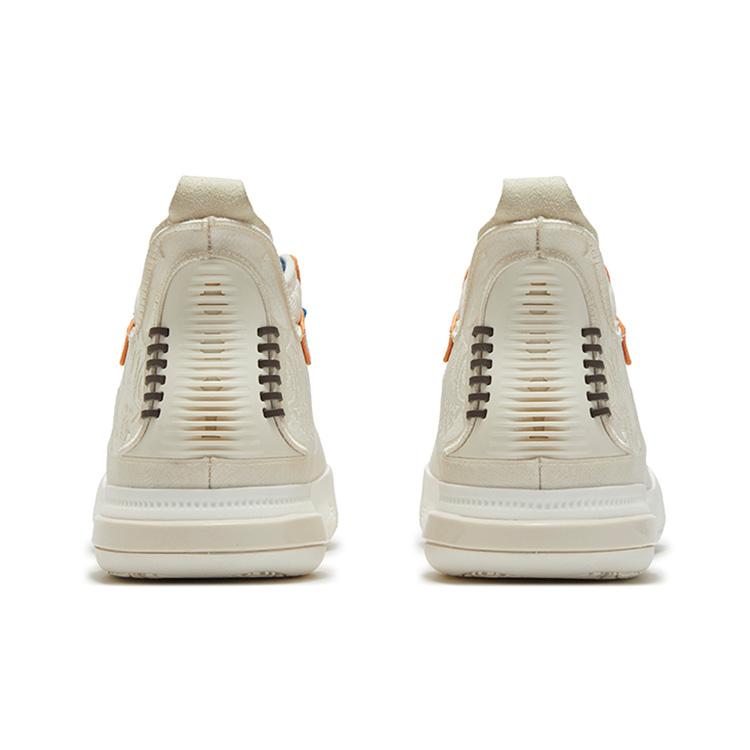 New 361° Cushioning, Slip Resistant, And Abrasion Resistant Low Top Basketball Shoes Men's Lotus Seed White 672521123-13