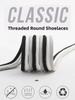 8MM Round Threaded Shoe Laces for Sneakers Thickened Shoelaces - Boots Precision Compilation Non Fading Accessories Shoestring