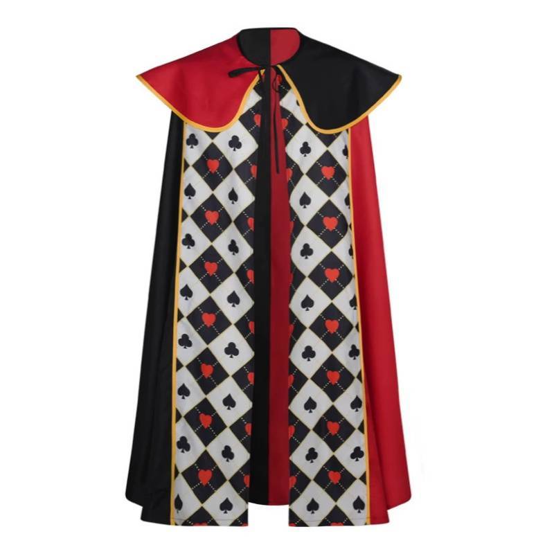 Alice In Wonderland The Red Queen Cloak For Stage Shows And Animated Role Play In Summer