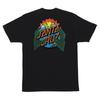 Santa Cruz Skateboard T-shirt Kendall End Of The Dot Zwart/Wit