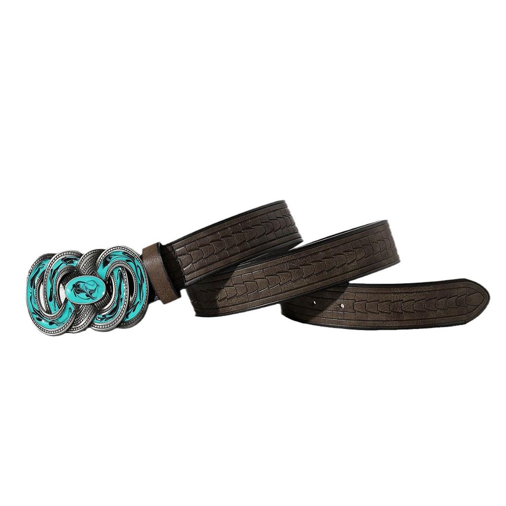 Belt Retro With Vintage Ethnic Patterns For Individuals Fashionforward