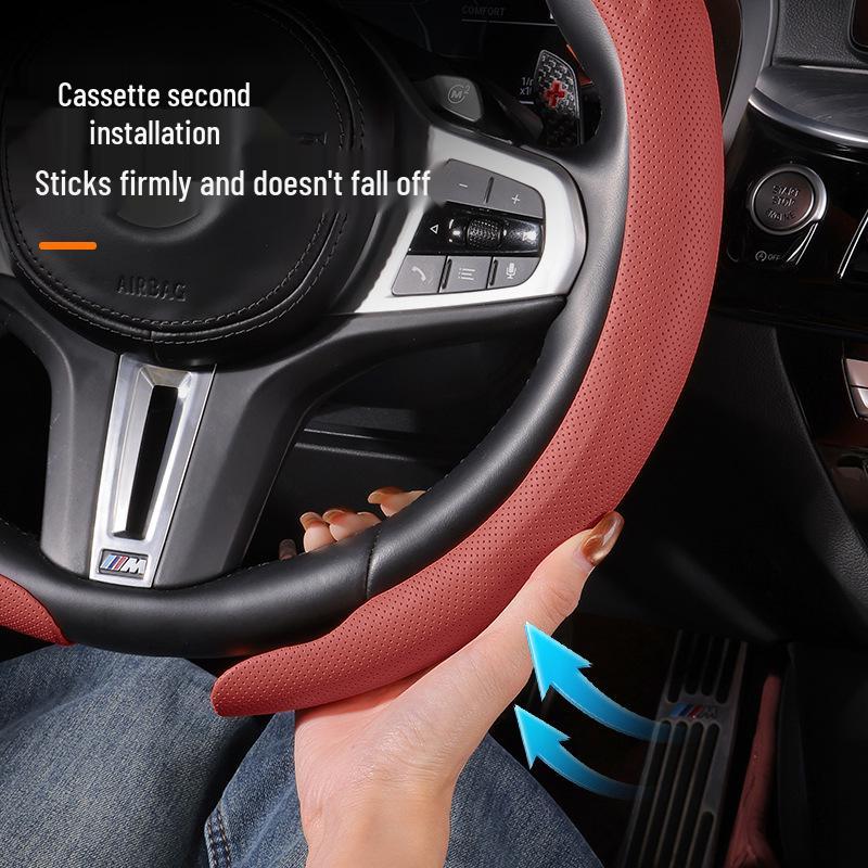 Denza D9/N7/N8/N9/Z9/GT/X/N8L Ultra-Thin Napa Non-Slip All-Season Steering Wheel Cover