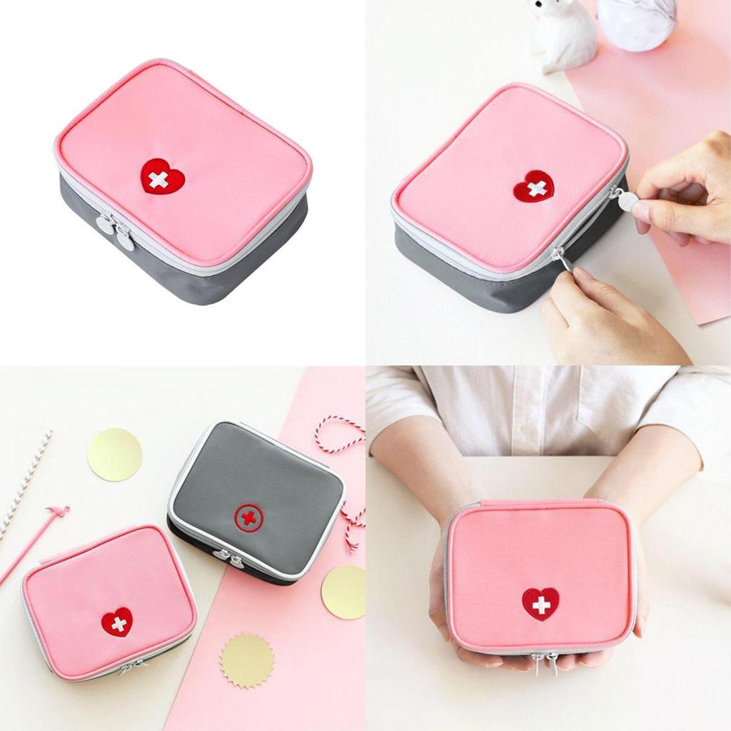 Mini Square Multi Functional Portable Pill Storage Bag For Travel And Household Use With Waterproof Material